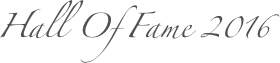 Hall Of Fame 2016