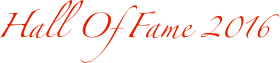 Hall Of Fame 2016