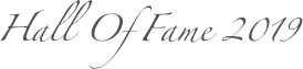 Hall Of Fame 2019